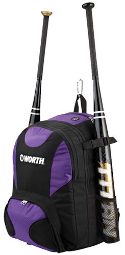 Worth 2-Bat Baseball/Softball Player Backpack