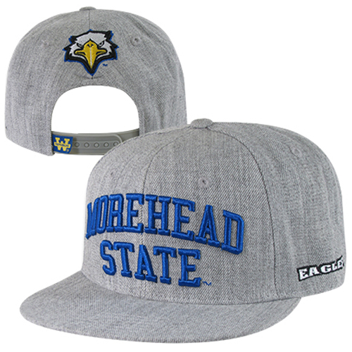 W Republic Game Day Snapback Morehead State University Heather Grey