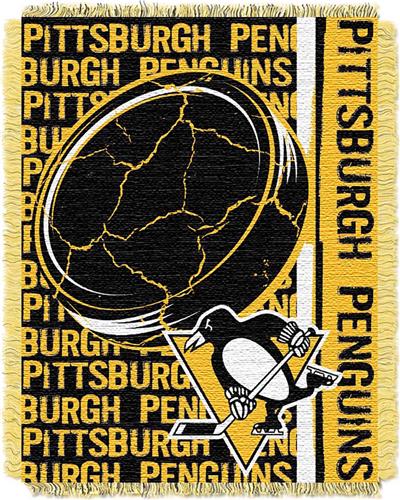 Northwest NHL Pittsburgh Penguins Jacquard Throw