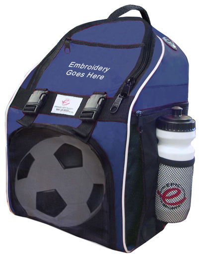 customizable soccer backpacks