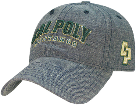 Cal State Poly Relaxed Denim Cap