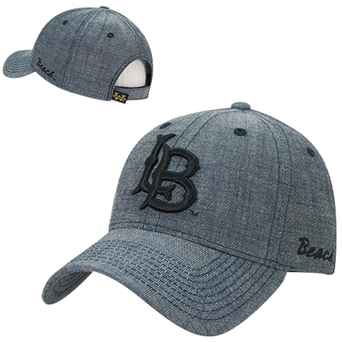 Cal State Long Beach Structured Washed Denim Cap