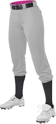 Alleson Women/Girls Speed Premium Fastpitch Pant. Braiding is available on this item.