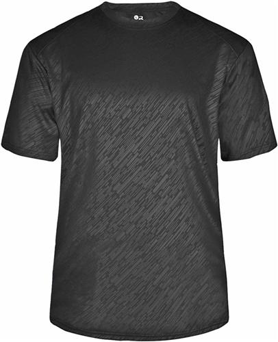 Badger Adult/Youth Line Embossed Tee