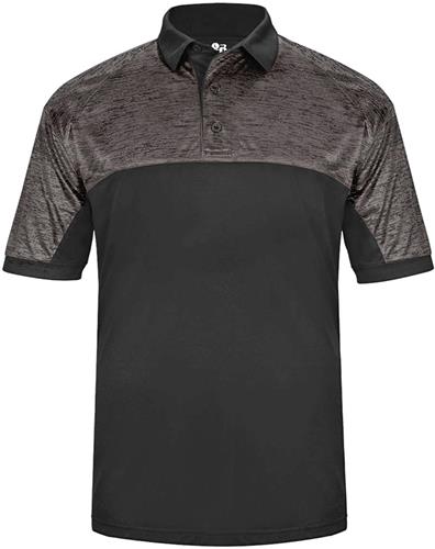Badger Adult Tonal Blend Polo. Printing is available for this item.