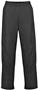 Badger Mens Loose Rip-Stop "Wind and Water Resistant" Pant (Black or Graphite)