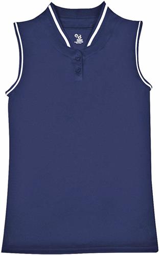 Sleeveless Softball Jersey, Womens/ Girls Fitted Vintage Placket. Decorated in seven days or less.