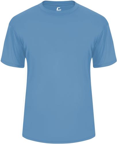 Adult (AL- Columbia Blue/White) C2 Colorblock T Shirt