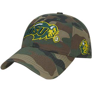 North Dakota State University Relaxed Camo Cap