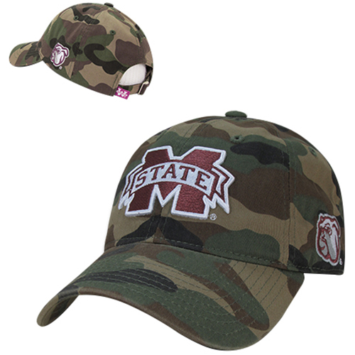Mississippi State University Relaxed Camo Cap