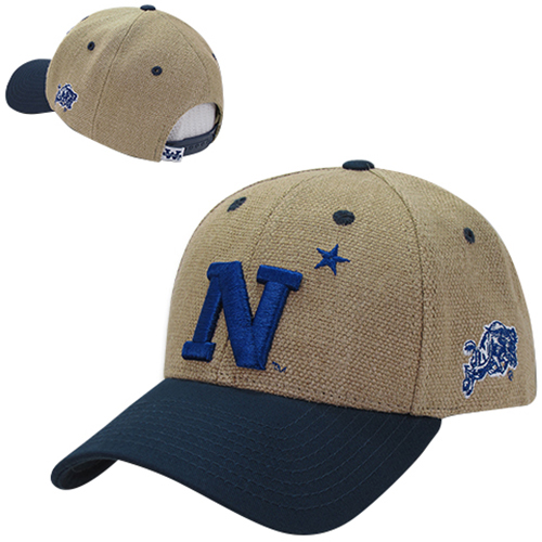 United States Naval Academy Structured Jute Cap