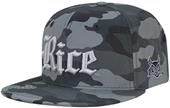 W Republic Rice University Camo Snapback Cap