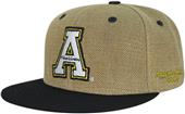 Appalachian State Univ Heavy Jute Snapback Cap