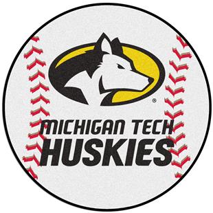 Fan Mats NCAA Michigan Tech Baseball Mat