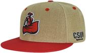 Cal State Northridge Heavy Jute Snapback Cap