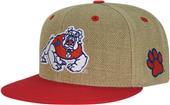 Fresno State Heavy Jute Snapback Cap