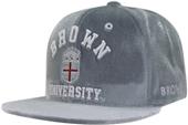 WRepublic Brown University Velvet Snapback Cap