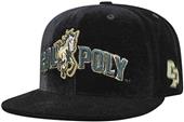 Cal State Poly Velvet Snapback Cap