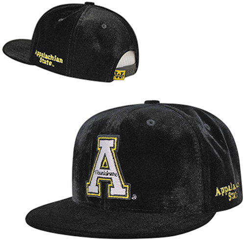 Appalachian State University Velvet Snapback Cap