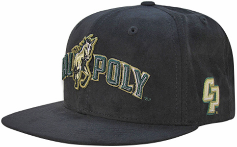 Cal State Poly Faux Suede Snapback Cap