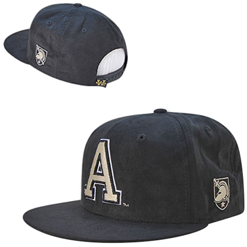 US Military Academy Faux Suede Snapback Cap