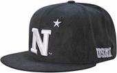 US Naval Academy Faux Suede Snapback Cap