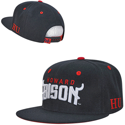 Howard University Accent Snapback Cap