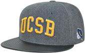 UC Santa Barbara Melton Vinyl Snapback Cap