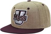 Univ Massachusetts Lightweight Jute Snapback Cap