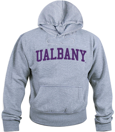 WRepublic University Albany Game Day Hoodie. Decorated in seven days or less.