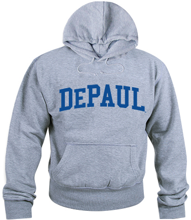 DePaul University Game Day Hoodie. Decorated in seven days or less.