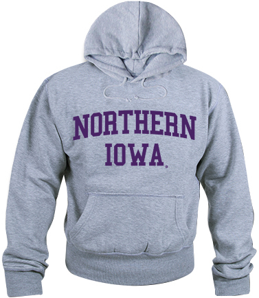University of Northern Iowa Game Day Hoodie. Decorated in seven days or less.