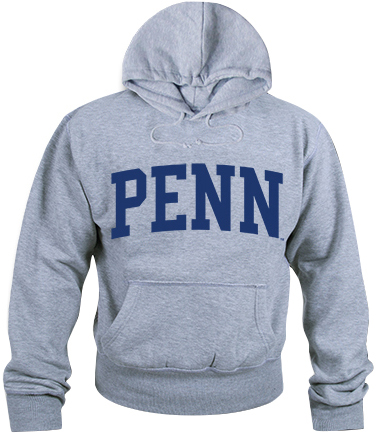 University of Pennsylvania Game Day Hoodie. Decorated in seven days or less.