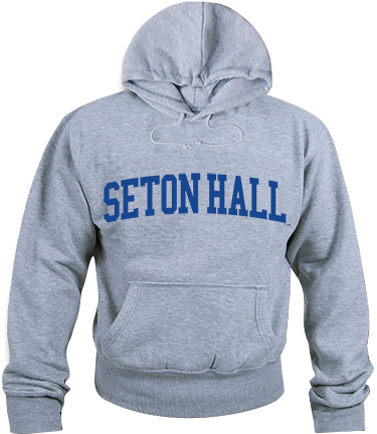 Seton Hall University Game Day Hoodie. Decorated in seven days or less.