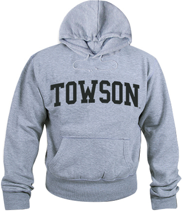 Towson University Game Day Hoodie. Decorated in seven days or less.