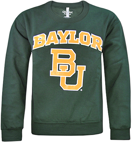 baylor crew neck sweatshirt