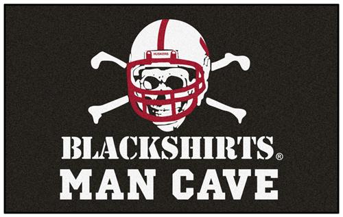 Fan Mats Nebraska Blackshirts Man Cave Ulti-Mat