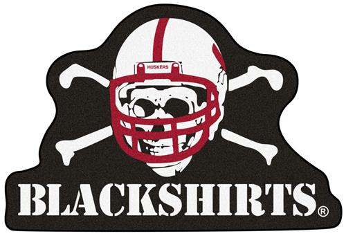 Fan Mats NCAA Nebraska Blackshirts Mascot Mat