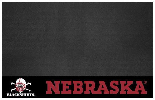 Fan Mats NCAA Nebraska Blackshirts Grill Mat