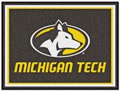 Fan Mats NCAA Michigan Tech University 8'x10' Rug