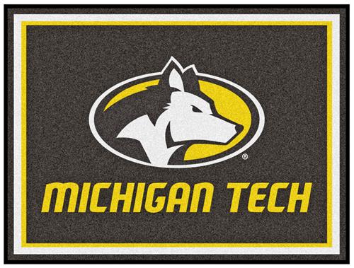 Fan Mats NCAA Michigan Tech University 8'x10' Rug