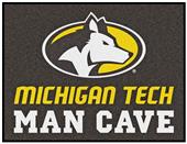 Fan Mats NCAA Michigan Tech Man Cave All-Star Mat