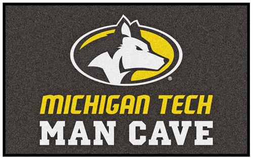 Fan Mats NCAA Michigan Tech Man Cave Ulti-Mat