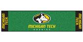 Fan Mats NCAA Michigan Tech Univ Putting Green Mat