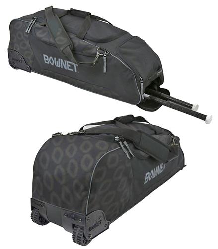 Bownet Shadow Lightweight Rolling Bat Bag. Free shipping.  Some exclusions apply.