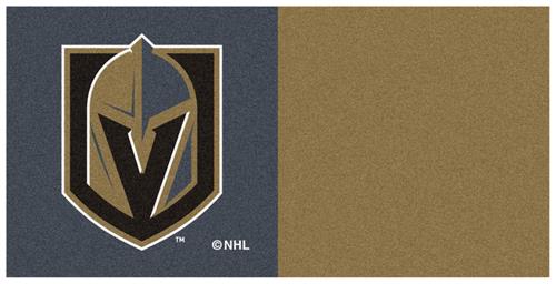 Fan Mat NHL Vegas Golden Knights Team Carpet Tiles