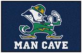 Fan Mats NCAA Notre Dame Man Cave Starter Mat