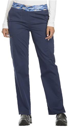 Dickies Women's Essence Tapered Leg Scrub Pant. Embroidery is available on this item.