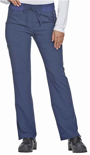 Dickies Women's Xtreme Stretch Mid Rise Scrub Pant. Embroidery is available on this item.