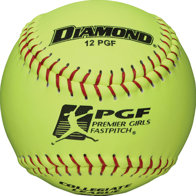 Dudley's Softball Bucket With Lid & 1 Dozen (12) Thunder Heat NFHS Fastpitch Softballs